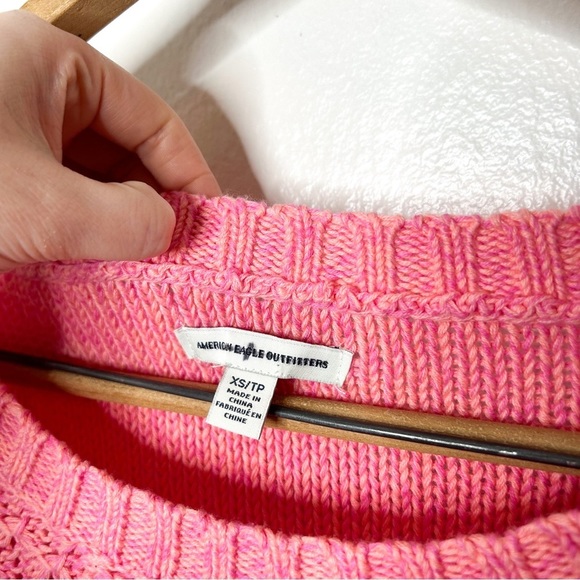 American Eagle Outfitters Pink‎ Knit Sweater XS - Picture 4 of 7